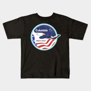 STS-2 Engle Truly Vintage Kids T-Shirt